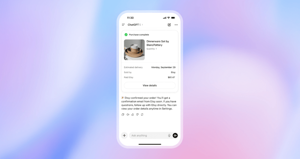 ChatGPT Introduces Instant Checkout